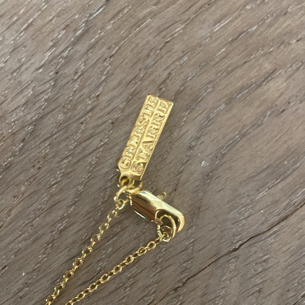 Celeste starre evil eye necklace gold I am protected - Picture 3 of 5